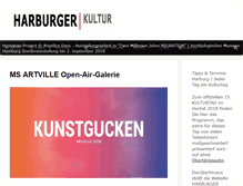 Tablet Screenshot of kulturtag-harburg.netsamurai.de
